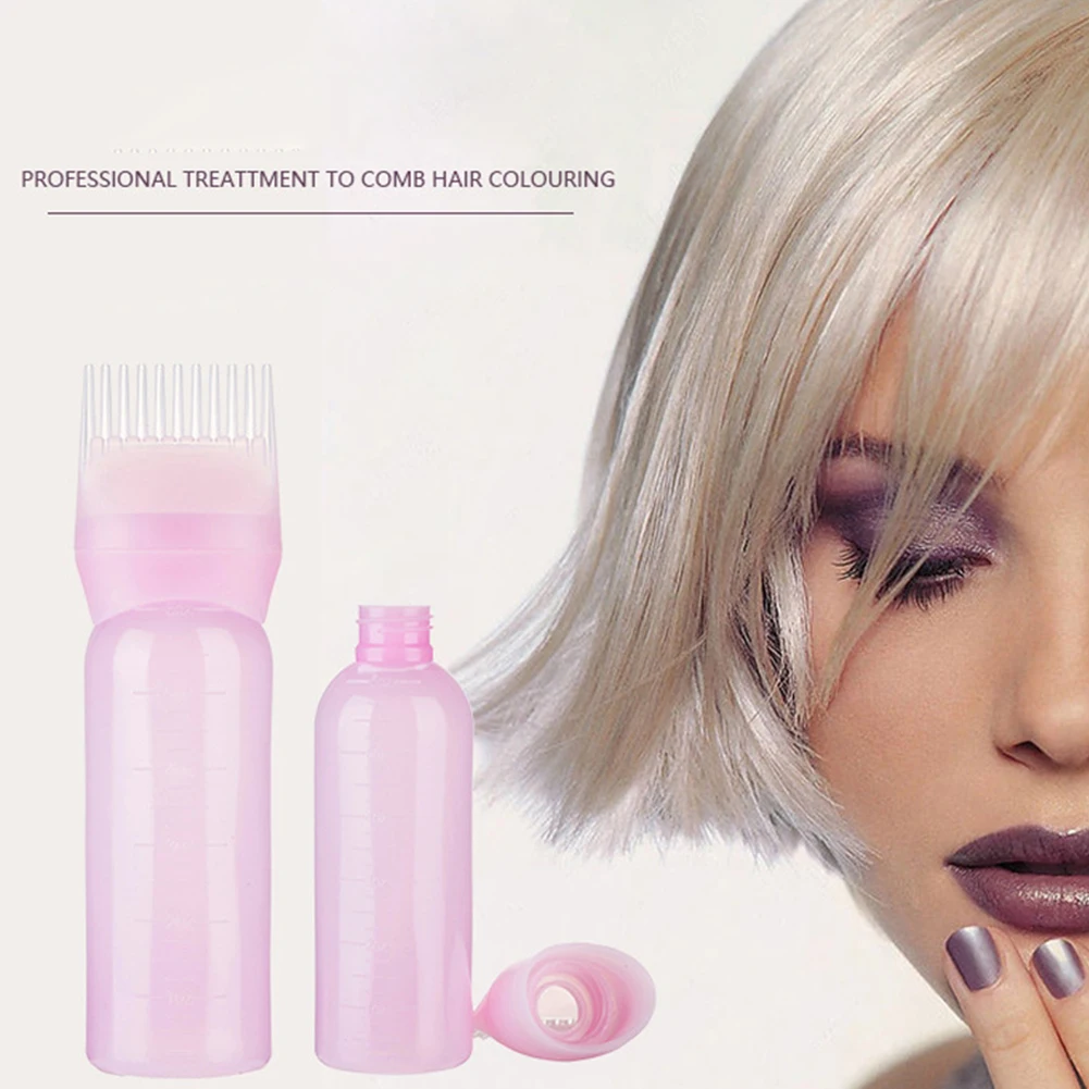 

Dispensing Bottle Comb Styling Coloring Applicator Empty Hair Dye