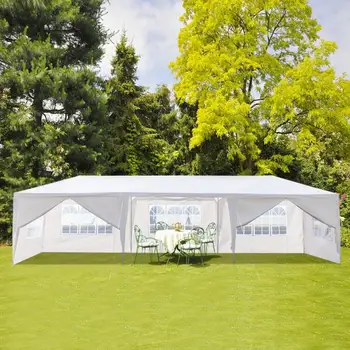 

3x9m Waterproof White Large Parking Shed Wedding Party Outdoor Camping Tent