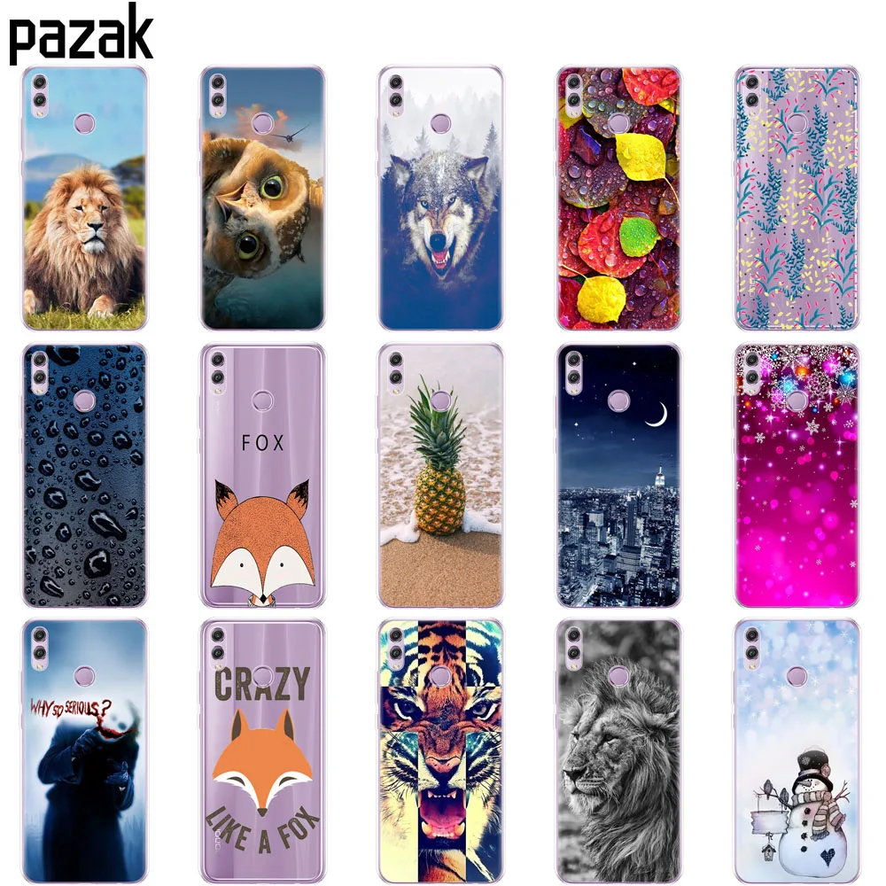 

silicone case for huawei honor 8x Case 6.5 inch Soft TPU Back Cover for huawei honor 8x Protective Phone Fundas shell Coque bags