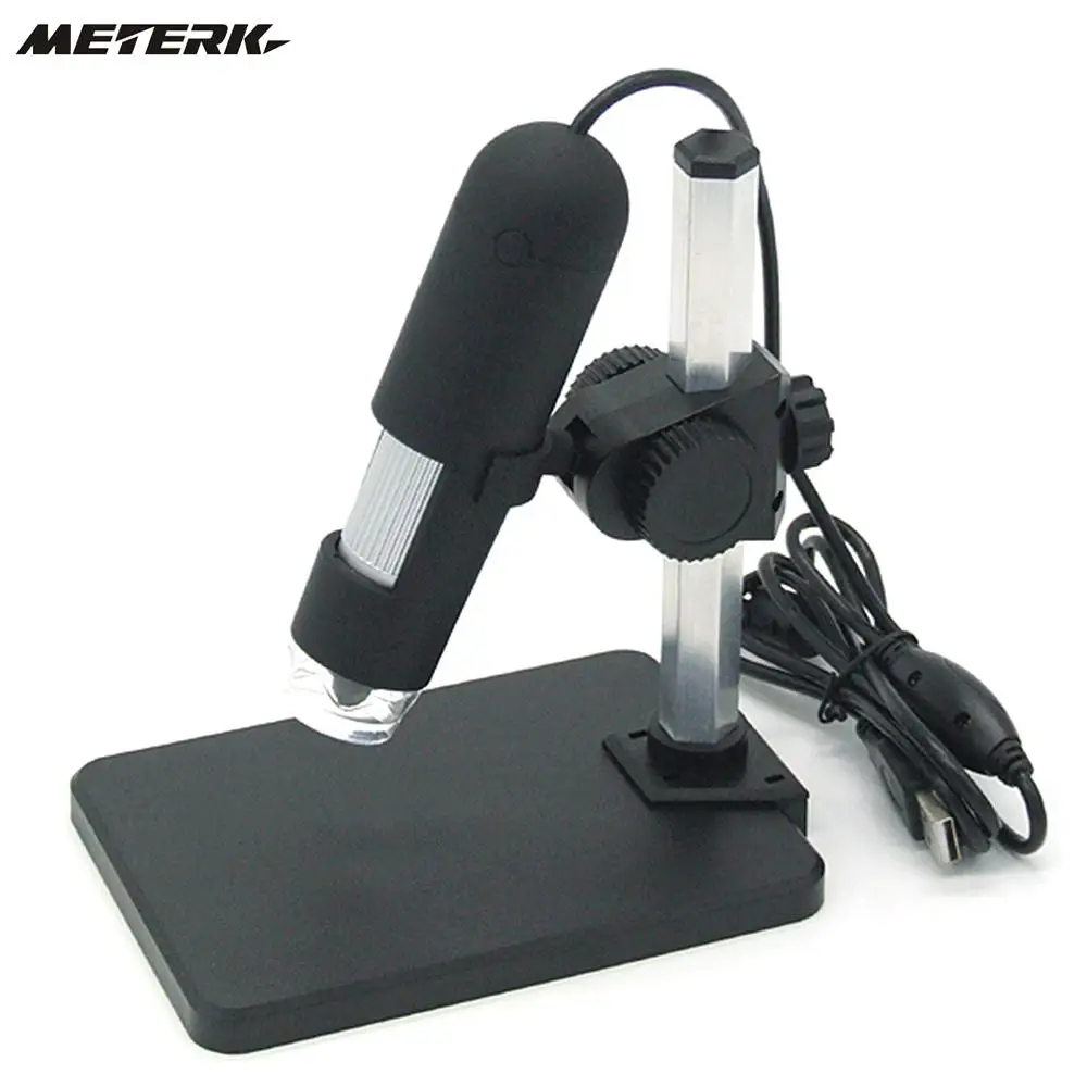 

Digital Microscope Magnification 1-50X/1000X Magnifier Magnifying Tool USB HD 2.0MP Video Built-in 8 LED Lights 1003+