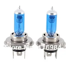 1 пара x супер белый H4 90/100 Вт HID Галогенная лампа HID комплект фар 6000K 12 В