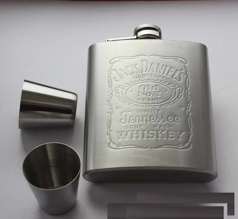 Free Shipping Supreme Stainless Steel Hip Flask Flasks for Liquor Gift