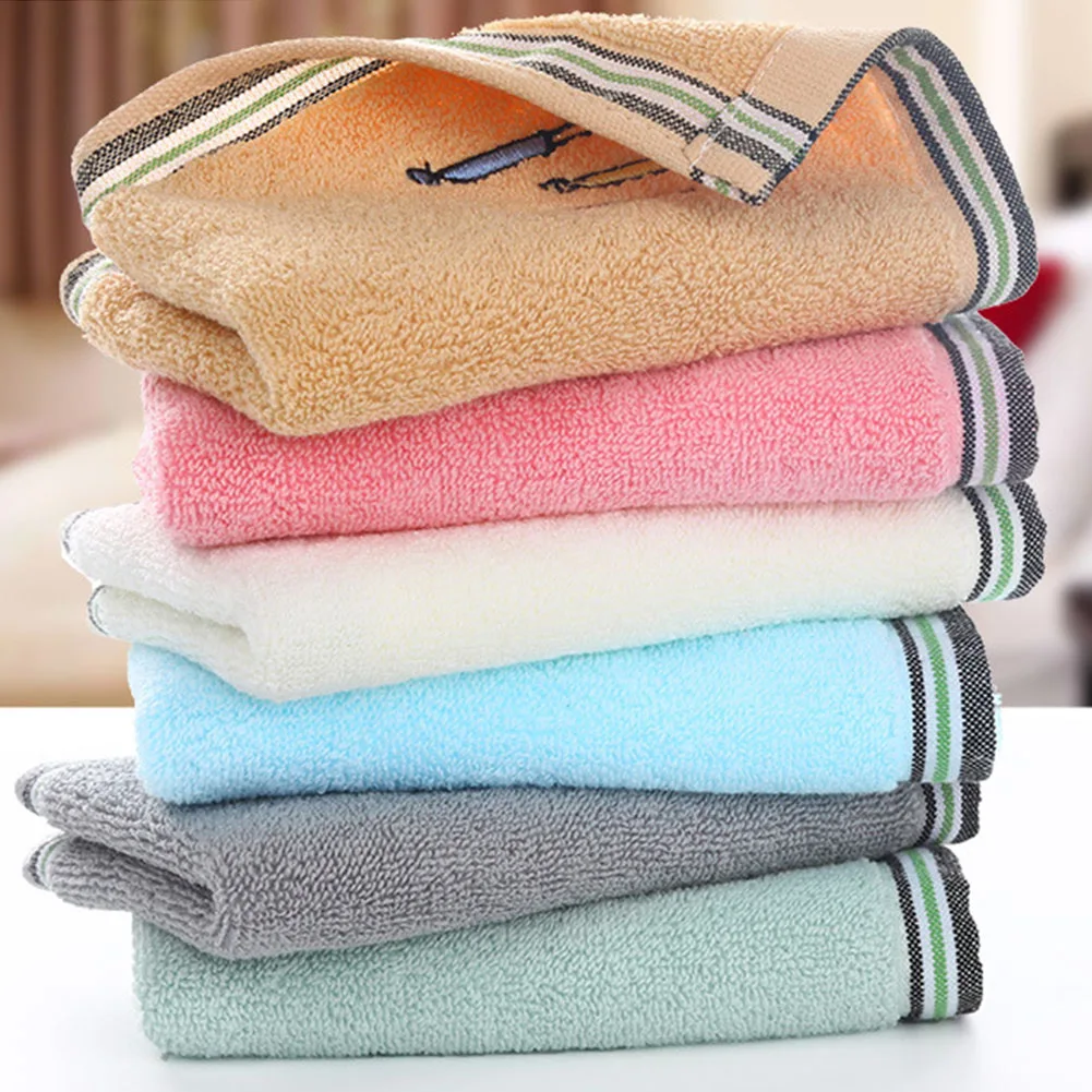 Soft Face Towel Household Toilet Home Cleaning Family Hand Eco-friendly Bathroom Supplies Washcloth Quick-dry Gift Couple Cotton