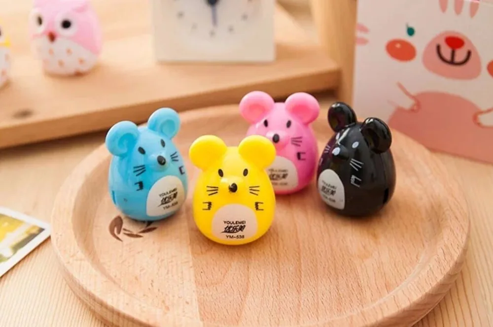 Cartoon Mickey Mouse Pencil Sharpener A Pencil Sharpener Without Hurting His Handin Pencil