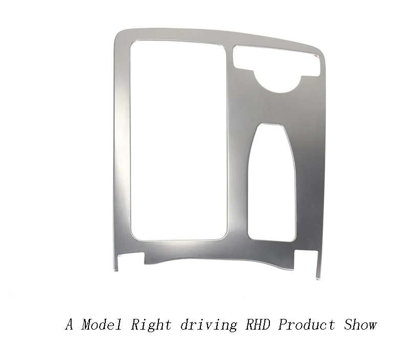 Для Mercedes Benz W204 W212 C Класс E класс купе RHD LHD держатель для стакана с водой в салон крышка наклейка Панель рамка отделка автомобиля Стайлинг - Название цвета: A Model RHD