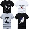 4Pcs/lot New Pure cotton Short brand T Shirt Men's large size T Shirt Slim Fit Fashion  Printed t-shirt men plus Size S -5XL ► Photo 2/3