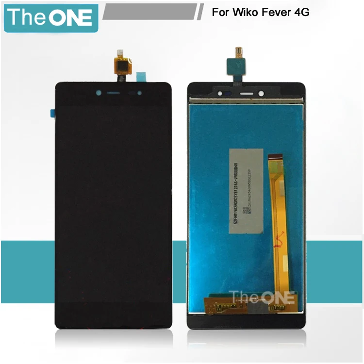 

Top Quality For Wiko Fever 4G LCD Display + Touch Screen Digitizer Assembly for wiko fever 4g Free Shipping+Tracking No