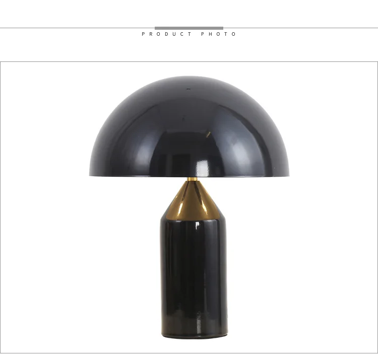 Креативная Грибная настольная лампа, прикроватная лампа для спальни, дизайнерская модель, кабинет в скандинавском стиле, индивидуальный декор, лампа