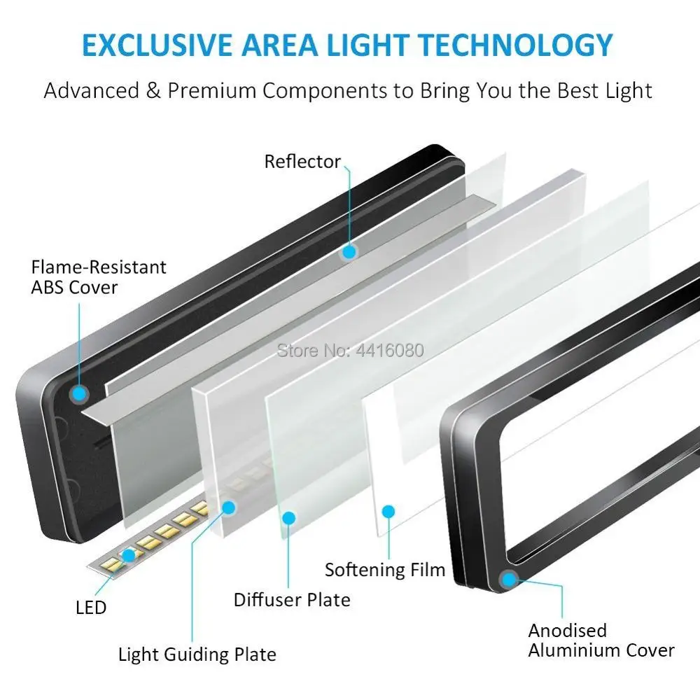  led Desk Lamp Swing Arm Task Lamp with Clamp Eye-care Dimmable Office Light with Touch Control Memo - 32898601500