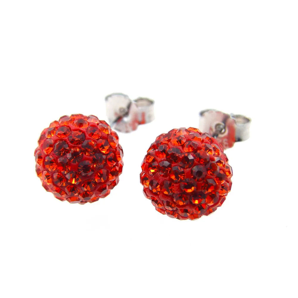 Женские серьги гвоздики в виде дискотеки из серебра 925 пробы|ball stud earrings|ball earringsstud