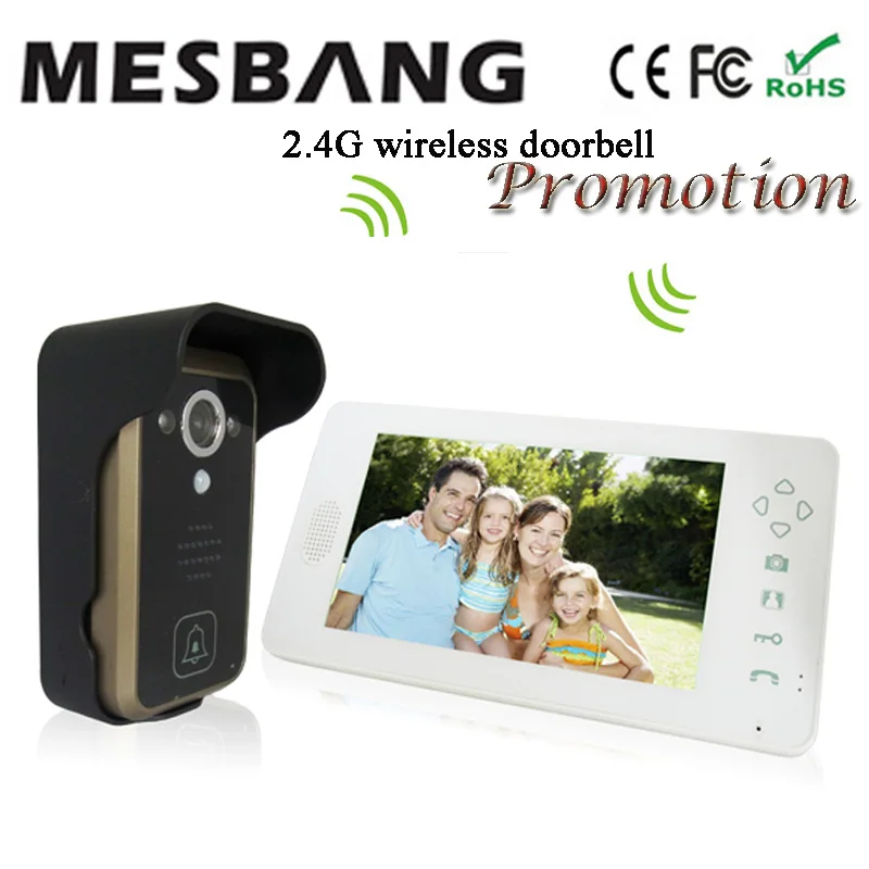 Mesbang villa wireless doorbell with camera intercom video wireless door bell door phone camera free shipping Mesbang villa wireless doorbell with camera intercom video wireless door bell door phone camera free shipping