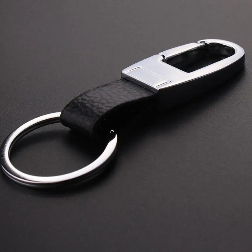 Брелок для ключей Модный черный кожаный ремешок кольцо 29 декабря|fob chain|dec |
