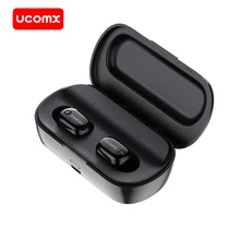 Беспроводные наушники UCOMX, bluetooth-наушники с зарядным устройством, настоящие беспроводные наушники-вкладыши с микрофоном для huawei Xiaomi iPhone