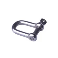 10 шт/лот 316 нержавеющая сталь D сережка U Замок Проволока крепеж для веревки 5 мм Паракорд Браслет Быстрая