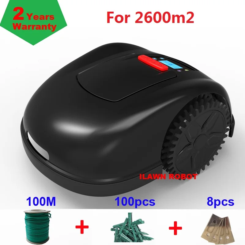 

Remote Control Lawn Mower Robot E1600 with Newest Gyroscope Navigation Function,Smartphone WIFI App
