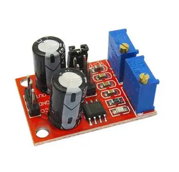 

10pcs/lot NE555 Pulse Frequency Duty Cycle Adjustable Module Square Wave Signal Generator