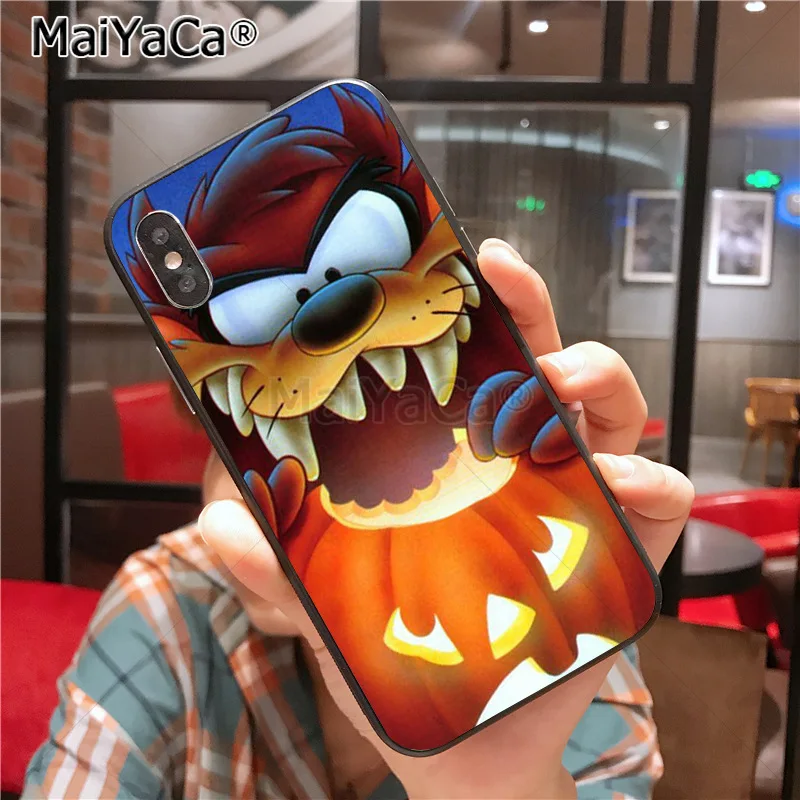 MaiYaCa Looney ttes Tasmanian Devil Taz чехол для телефона для iphone 11 Pro X 8 7 6 6S Plus 5 5S SE cass - Цвет: 6