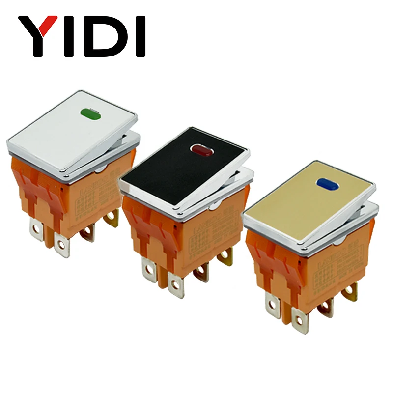 NEW Waterproof Heavy Duty 16A 250VAC Auto Marine Boat Rocker Switch T85