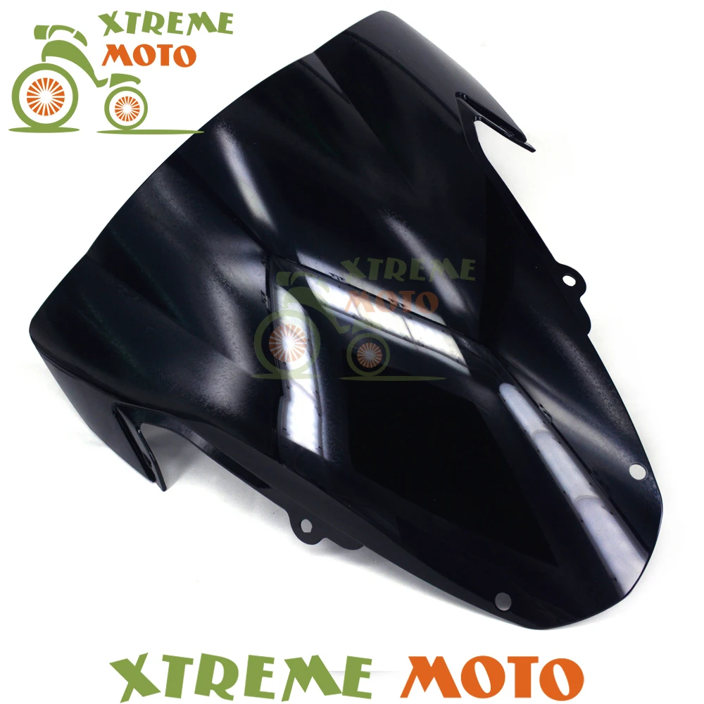 Черные мотоциклетные ветровое стекло для GSXR1000 GSXR 1000 2003 2004 Мотокросс Мотоцикл Байк