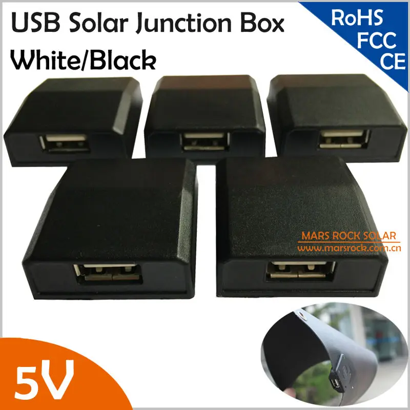 

5V Solar Voltage Regulator with USB, Flexible Solar Panel Junction Box, Solar Voltage Stabilizer, Solar Connectors, CE RoHS FCC