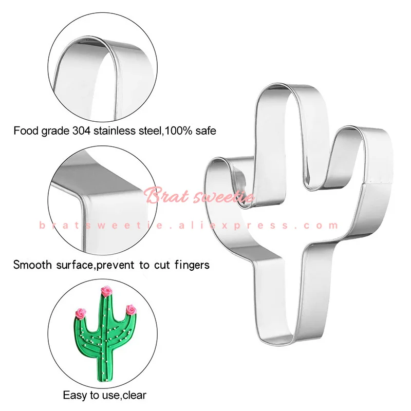 3 шт лама Кактус в форме набор резаков для печенья из нержавеющей стали для печенья помадки формы Альпака для выпечки животных DIY вечерние принадлежности