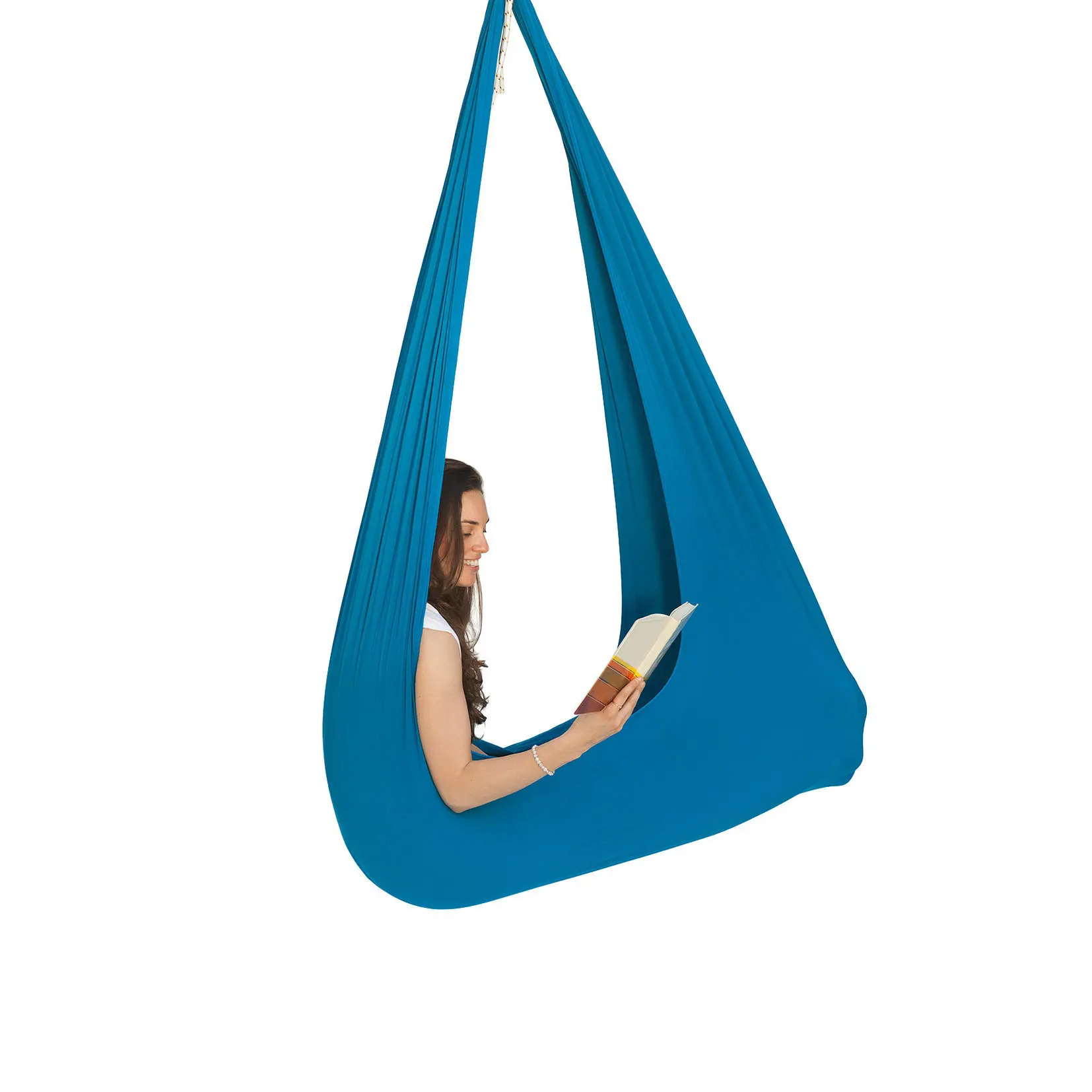 

Outdoor Swing Cotton Maximum 30 Kg Elastic Swing Yoga Hammock Indoor Swing for Children Gift Hammock Chair