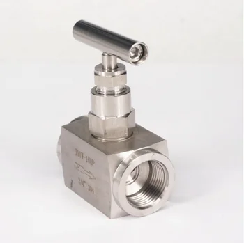 

3/8" BSP female Thread 304 Stainless Steel Flow Control Shut off Needle Valve for water gas oil