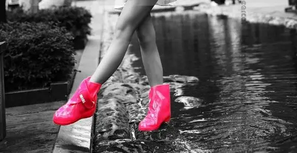 Высококачественные складывающиеся ботинки для дождливой погоды; короткие ботинки на плоской подошве; зимняя обувь; водонепроницаемые ботинки