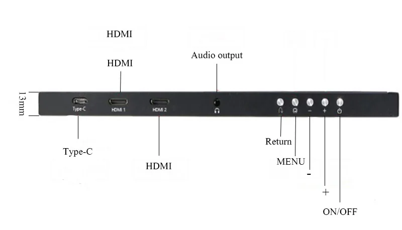 17,3 дюймов с высокой частотой обновления 144 Гц HDMI монитор 1920*1080 P ips экран расширения компьютера с HDR настенное крепление динамика