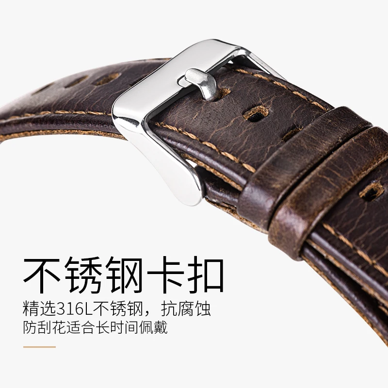 HOCO Quick Release ремешок для часов 20 мм из натуральной кожи Samsung Galaxy 42 мм/Gear S2 Смарт часы