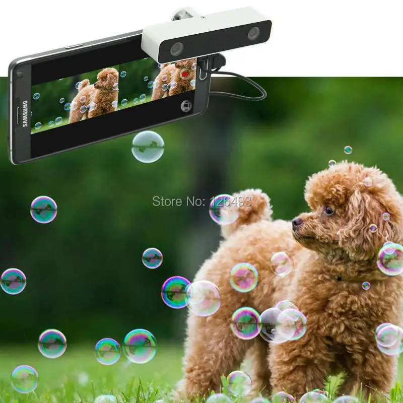 

ELP HD Dual Lens Virtual Reality 3D VR Video Camera External for Android Phone Samsung GALAXY,HUAWEI ,XIAOMI ,HTC,Sony,Lenovo