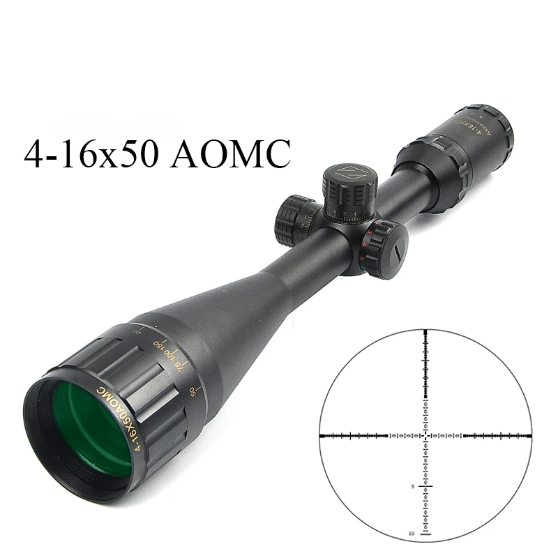 

4-16X50 Golden Maken Hunting Scopes Tactical Optic Sight Air Rifle Scope Optical Riflescope for Sniper Caza