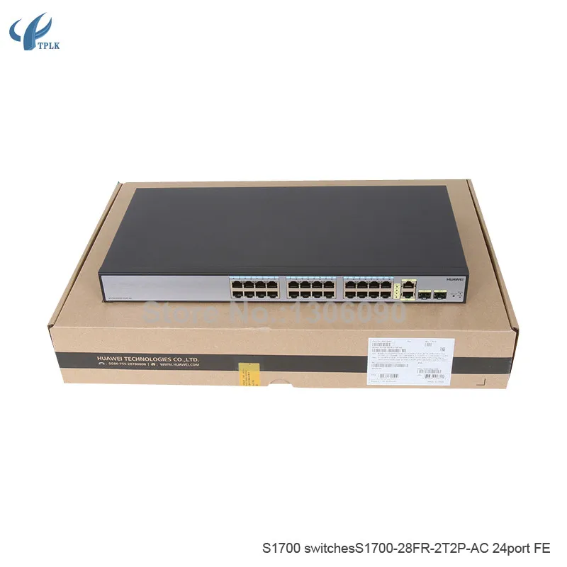 S1700 switchesS1700-28FR-2T2P-AC 24port FE 5