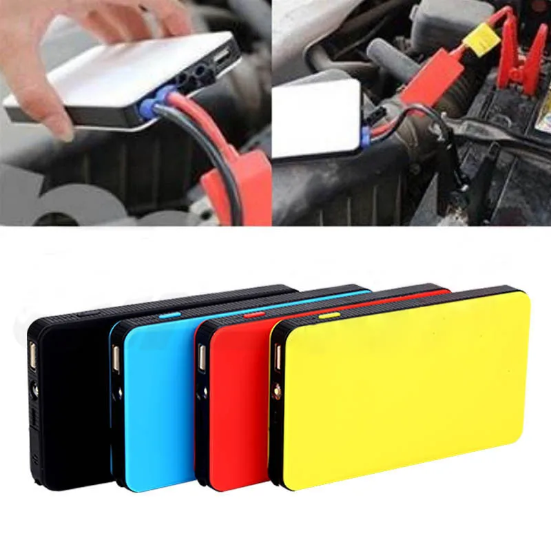Portable 12V 8000mAh Multi-Function Car Emergency Power Supply Charger Power Bank  Jump Starter Booster For Samsung Andorid