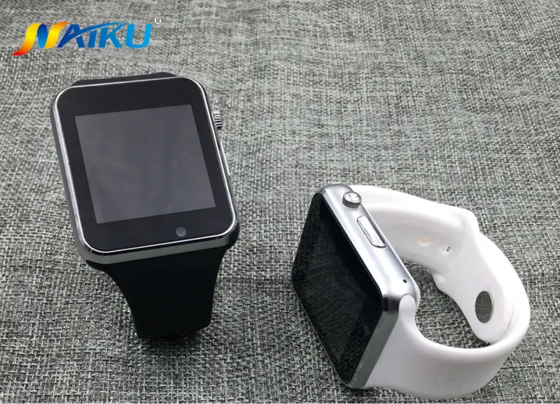 NAIKU завод A1 наручные часы Bluetooth Смарт часы Спорт Шагомер с sim-камерой Smartwatch для Android смартфон Россия