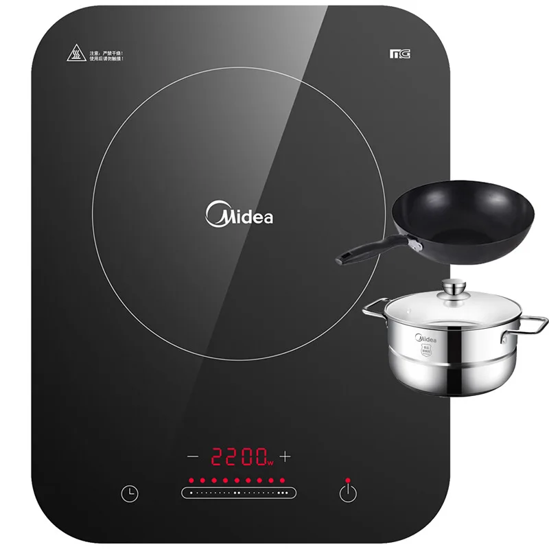

Midea Induction Cooktop Home WH2237 Smart and High Power Hotpot Battery Cooker Electric Hot Pot Cooker Stove Tool