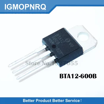 

10PCS BTA12-600B BTA12 BTA12-600 Triacs 12 Amp 600 Volt TO-220 new