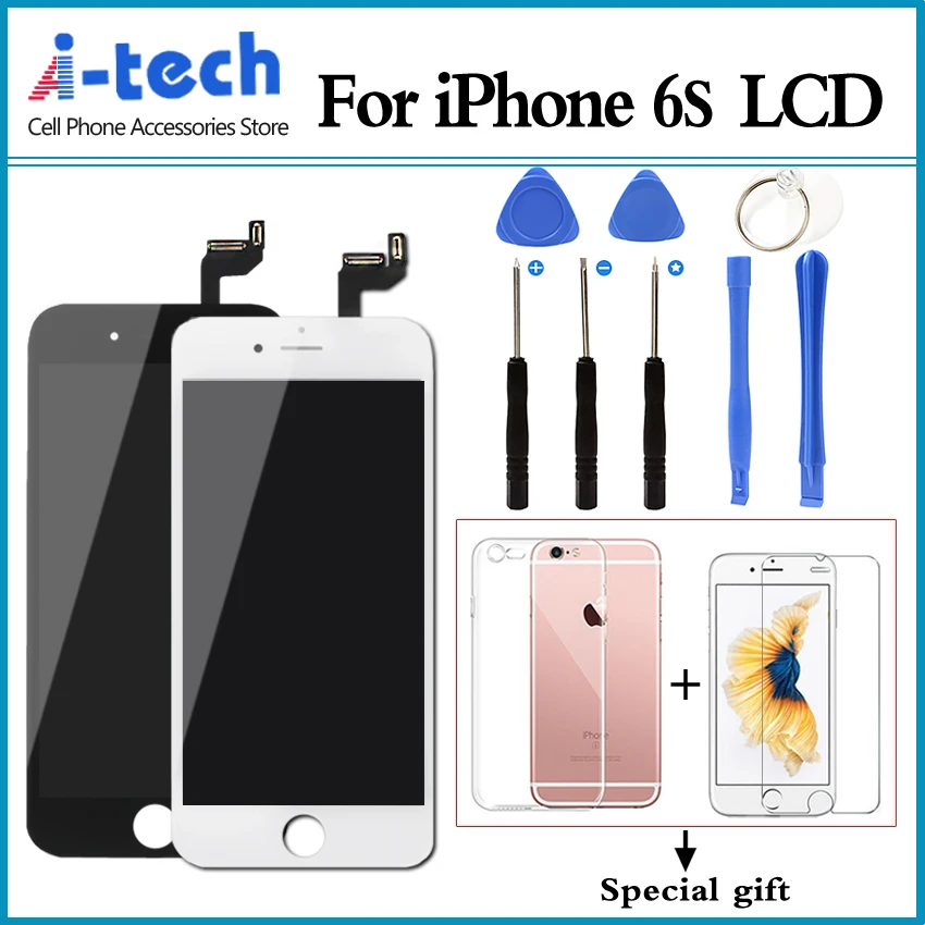 imágenes para Grado aaa + + + para iphone 6s lcd 4.7 "100% Con 3D Fuerza Ningún Pixel Muerto Reemplazo Ensamblaje de La Pantalla Táctil Envío Gratis imágenes para Grado aaa + + + para iphone 6s lcd 4.7 "100% Con 3D Fuerza Ningún Pixel Muerto Reemplazo Ensamblaje de La Pantalla Táctil Envío Gratis