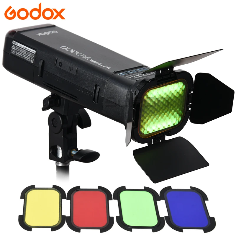 Godox AD200 2.4G TTL Pocket Flash Speedlite 1/8000 HSS Monolight for Nikon Canon Sony + AD-S11 Color Filter Gel Pack Godox AD200 2.4G TTL Pocket Flash Speedlite 1/8000 HSS Monolight for Nikon Canon Sony + AD-S11 Color Filter Gel Pack