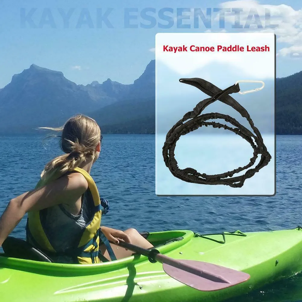 

Safety Canoe Raft Fixing Kayak Surfboard Easy Use Rowing Boat Rope Practical Oxford Cloth Paddle Leash Lanyard