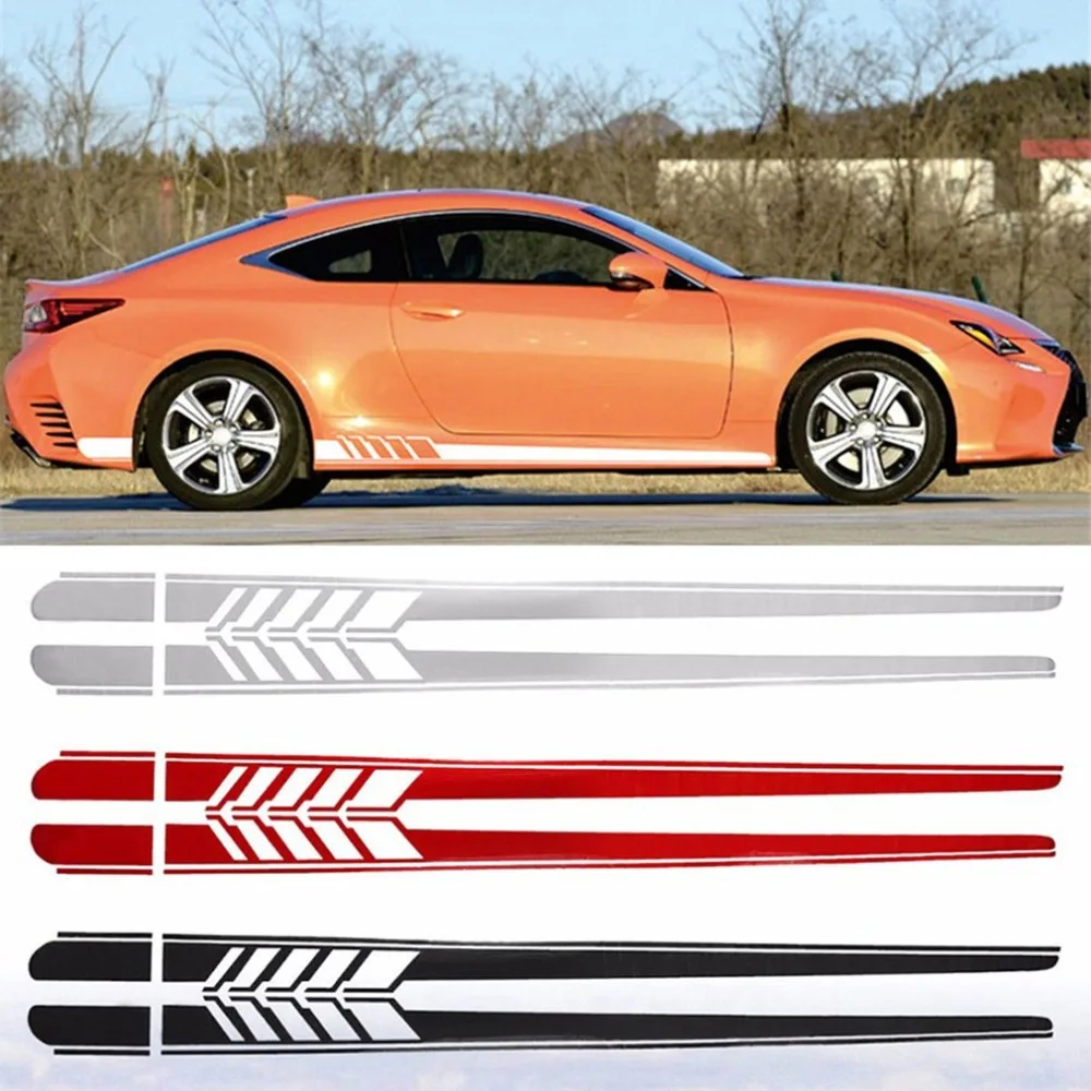 

D-608 Car Stickers Car Auto Side Body Vinyl Decals Long Stripe Stickers Waterproof Auto DIY Sticker Car Styling