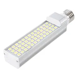 E27 52 5050 SMD светодиодное освещение, лампа, светильник 11 Вт AC 85-265 в белый