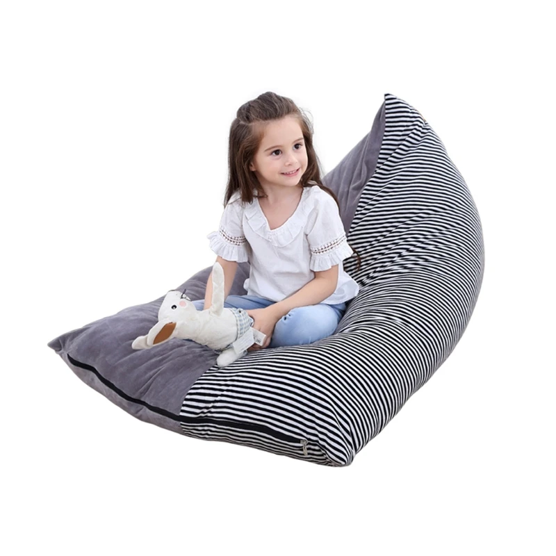 1 Pc Stuffed Animal Storage Bean Bag Chair Baby Kid Toy Sofa Clothes Organizer For Baby chirden High Quality 1 Pc Stuffed Animal Storage Bean Bag Chair Baby Kid Toy Sofa Clothes Organizer For Baby chirden High Quality