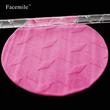 1 шт. текстура для придания формы мастике инструмент подарок акриловая Скалка кекс украшение ремесло Кондитерские инструменты глазурь Подарочный инструмент