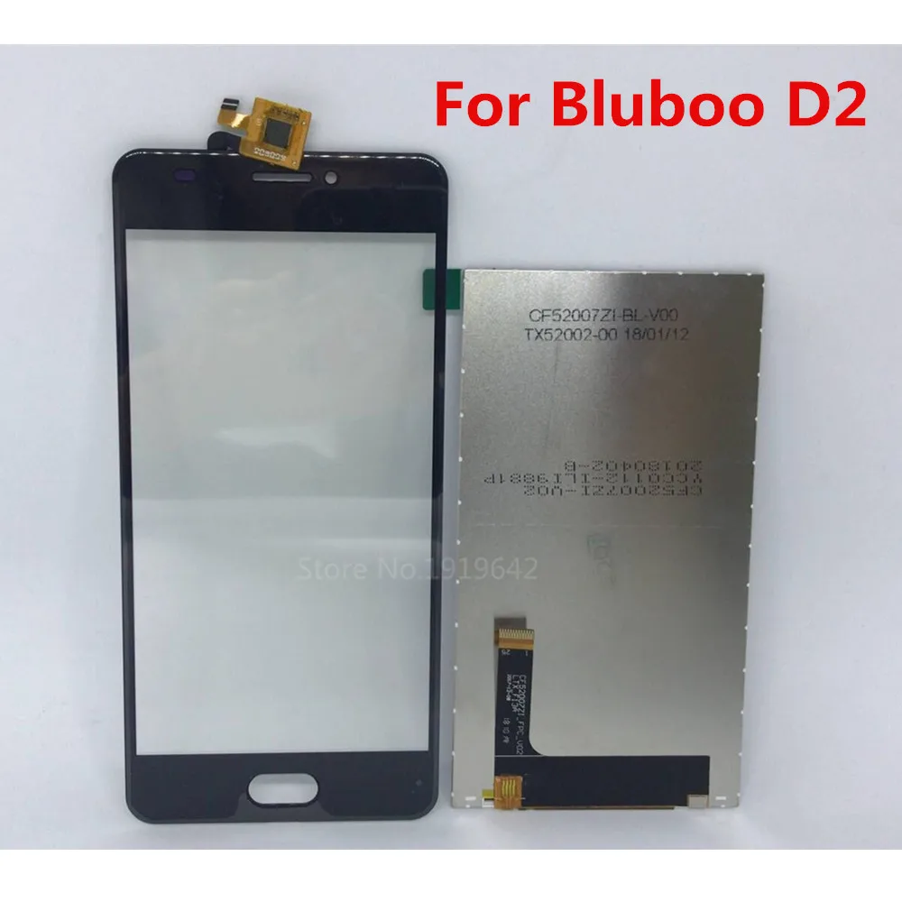 For BLUBOO D2 1280*720 5.2inch LCD Display With Touch Screen Digitzer Assembly Repair Panel Glass+Repair tools | Мобильные телефоны