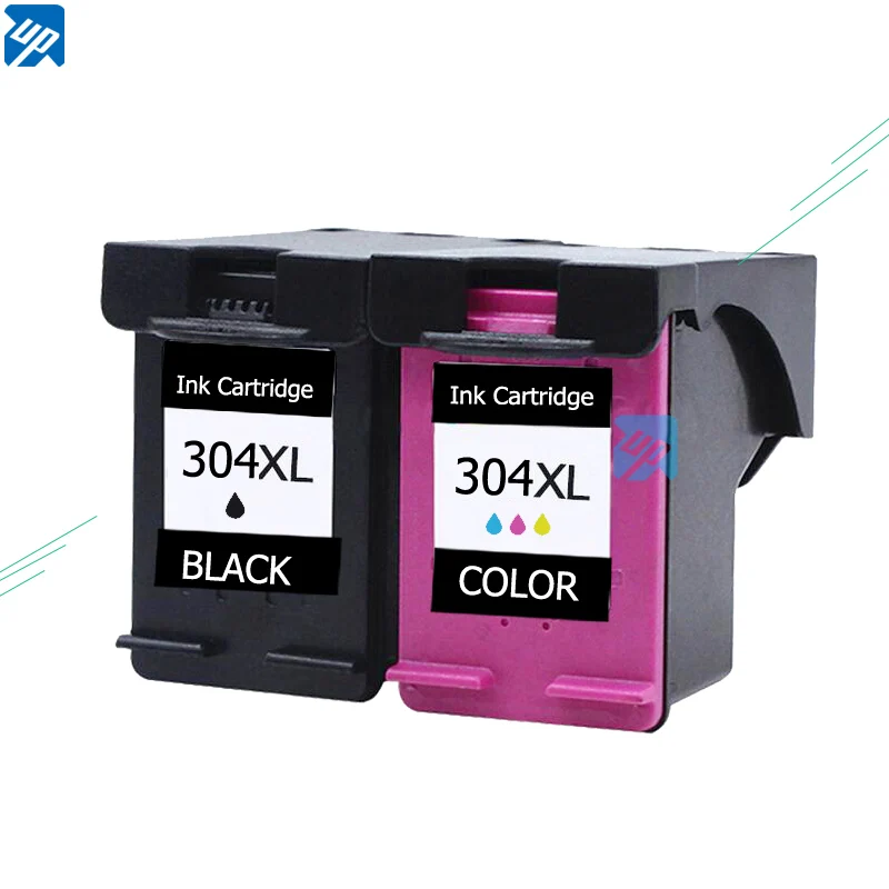 

UP High Quality compatible for HP 304 304xl Ink Cartridge for HP Deskjet 3720 3721 3723 3724 3730 3732 3752 3755 3758 printer