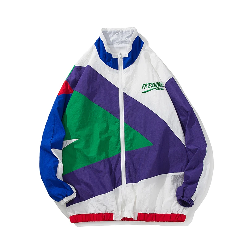 

Spring Autumn 2019 New Street Hip-hop Jacket Men Fashion Collar Casual Loose Harajuku Windbreaker Oversized Mens Jackets Coats