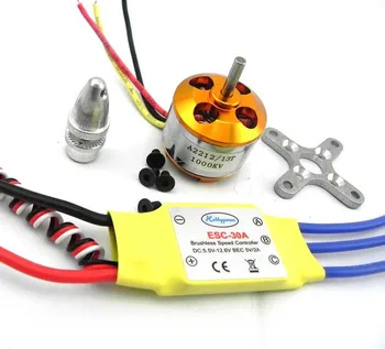

30A Brushless controller ESC+1000KV Brushless Motor for 4 Axis Multi Quadcopter