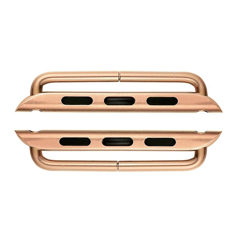 Соединитель для часов apple watch 5/4/3/2/1 ремешок 42 мм 38 44 40 металлический