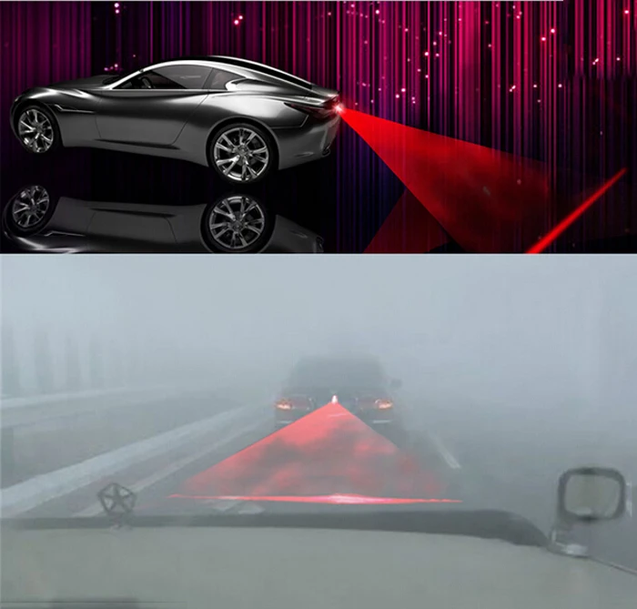 Новые стайлинга автомобилей туман светильник лазерный 12V/24V для автомобиля